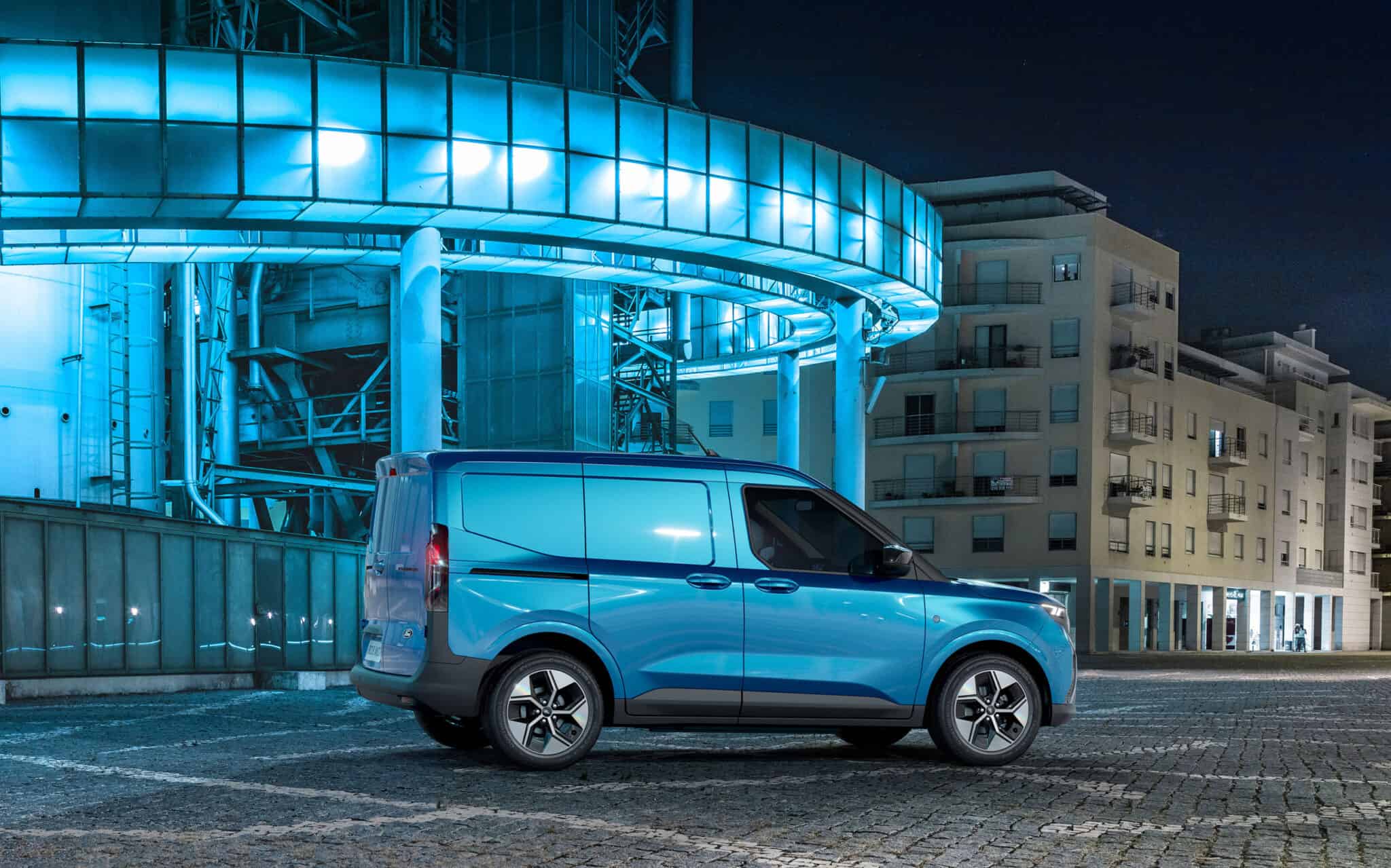 Ford unveils ETransit Courier its smallest electric van Crusader Vans